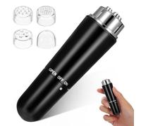 DIYEAH Massaggiatore Elettrico 4 in 1 per Viso e Collo Rullo Facciale Galvanico, Mini Dispositivo per Esercizi Facciali e Massaggio Tempie, Strumento Multifunzionale per Cura Pelle