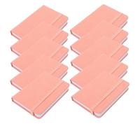 DIYEAH Mini blocco note tascabile da 10 pezzi - Piccolo quaderno portatile con copertina rigida A7 con segnalibro - Diario, quaderno, pianificatore giornaliero per appunti, gestione del tempo