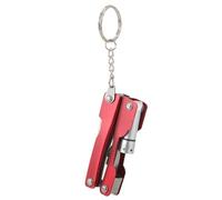 DIYEAH Mini Pinza Multifunzionale in Acciaio Inox Torcia Led, Strumento Pieghevole Compatto per Emergenza e Campeggio, Utensile Portatile Piccolo per Uso Outdoor e Auto