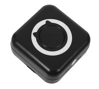 DIYEAH Mini Stampante Termica Portatile Nera in Plastica Lunga Durata della Batteria per Stampa di Memo e Adesivi in Movimento