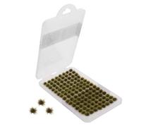 DIYEAH Miniature Static Grass Tufts Artificiale per Modellismo e Decorazione per Diorami e Fatati Facile Integrazione e Manutenzione Bassa