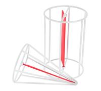 DIYEAH Modelli Geometrici di Solidi Rotanti in Ferro Cilindro e Cono a Base e Altezza Uguali per Didattica della Matematica Scuola Elementare