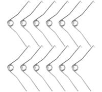 DIYEAH Molle di Ricambio in Acciaio Inox per Forbici da Potatura, Set da 12 Pezzi, Molla per Potatore di Rami Resistente, Parti per Attrezzi da Giardinaggio, Adatte a Potatori di Alberi