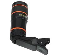DIYEAH Obiettivo Telescopico Monoculare Lente Lunga Messa Fuoco Per Fotocamera Telefono Morsetto Clip Per Smartphone Fotografie Esplorazioni Geologiche Gestione Forestale