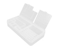 DIYEAH Organizer per Componenti Elettronici con Scomparti e Trasparente Scatola per e Parti Riparazione Telefoni Contenitore Portatile per Utensili e Hardware
