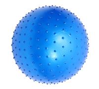 DIYEAH Palla da Yoga Piccola in Pvc Blu per Allenamento e Pratica | Uso Domestico, Rilassamento Muscolare e Training Sensoriale, Adatta a Gravidanza