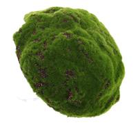 DIYEAH Palla di Muschio di Schiuma Verde Mezza Sfera Schiuma Floreale Rocce di Muschio Finto Sfere Decorative Realistiche per Artigianato Ed Esterno Giardino Bonsai Decorazioni