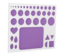 DIYEAH Paper Quilling Mold Template Board con Design per Artigianato di Carta Strumenti Quilling Portatili e Resilienti per Creazioni Uniche e Dettagliate