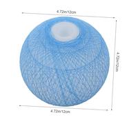 DIYEAH Paralume Sferico Colorato per Lampadario Sospensione con Attacco Paralume Decorativo in Plastica per Sostituzione Lampada Sospensione Contemporanea
