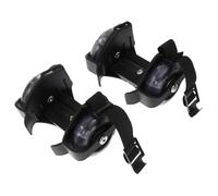 DIYEAH Pattini a Rotelle per Ruote Luminose Regolabili in Pvc, Rulli per Pattinaggio al Tallone Cinturini Resistenti, Adatti per Allenamento e Divertimento All’aperto