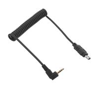 DIYEAH Per Cavo Di Scatto Con Trigger Cablato Dslr Mm-N E Controllo Remoto - Curvo Compatibile Con Nikon Spiral Mm Con Molla Dslr/Mirrorless Ricevitore A L Wireless