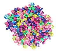DIYEAH Perline a Forma di Farfalla 11mm, Perline Artigianali Fai da Te in Soft Clay, Confezione da 100 Pezzi, Accessori per Braccialetti e Collane, per Progetti Creativi e Colore Casuale
