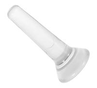 DIYEAH Pestello per Macinazione Pigmenti in Vetro 11x4,8 Cm, Strumento di Pittura per Acquerelli e Dipinti a Olio, Accessorio Fai da Te per Preparazione Vernici Minerali