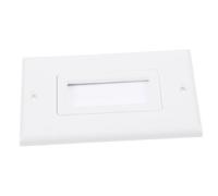 DIYEAH Piastra Passacavi con Spazzola per Versatile per Interni Ed Esterni Compatibile con Tv e Compatto