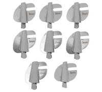 DIYEAH Piedino per orlo arrotolato da 8 pezzi - Piedino per orlo arrotolato da 7-10 mm - Piedini per macchina da cucire con orlo arrotolato - Piedini per orlo curvo industriale Hemmer