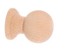 DIYEAH Pinnacolo in Legno Massello 7x5 Cm Terminale Decorativo a Sfera per Mobili Interni Design Ponte Romano per Decorazioni Fai da Te Casa e Ufficio