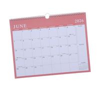 DIYEAH Planner Mensile con Carta Resistente Organizzatore per e Scuole Evidenziazioni Festive e Design Leggibile
