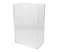 DIYEAH Porta asciugamani trasparente per ospiti, dispenser verticale per | Scatola impermeabile per asciugamani monouso, ideale per cucina, hotel, ufficio e come porta bollette.