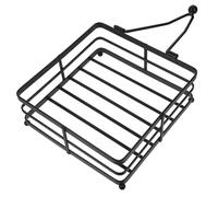 DIYEAH Porta Fazzoletti in Ferro Nero Quadrato Dispenser per Carta Asciugamani Stabile Supporto Tovaglioli da Tavolo per Casa Hotel e Ufficio Design Semplice ed Elegante