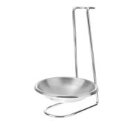 DIYEAH Porta Mestoli da Cucina in Acciaio Inossidabile a Forma di Cigno, Design Verticale Salvaspazio Supporto e Ciotola Rimovibile, per Tavola e Hotpot
