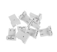 DIYEAH Portalampada Fluorescente Universale T12 Per Casa e Ufficio, Base Per Lampada a Led e Tubo Luminoso, Set Da 10 Pezzi Facile Installazione e Collegamento Diretto