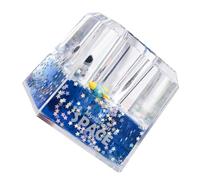 DIYEAH Portapenne A Forma Di Astronauta Effetto Sabbia Mobile Portapenne Portaoggetti Ornamento Decorazione Per La Stanza Spaziale