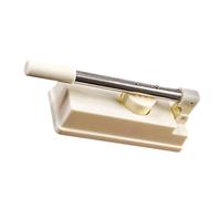 DIYEAH Pressa per Impasto Ravioli e Dumpling in Bianca con Manico Esteso Stampo Profondo per Sfoglie Strumento Versatile per Pressare Pasta e Empanadas Facile da Pulire e Usare in Cucina