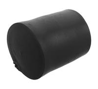 DIYEAH Punte in Gomma per Bastoni Ciechi Neri, Accessori per Camminare Feedback Tattile Sensibile e Alta Visibilità, Sostituzione Puntali per Stampelle e Bastoni da Passeggio, Uso