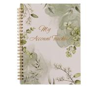 DIYEAH Quaderno di Budget per Piccole Imprese Libro Contabile Registro Assegni Carta Resistente All’Inchiostro Pianificatore Finanziario Personale per Gestione Spese Quotidiane