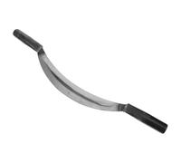 DIYEAH Raschietto per Corteccia in Acciaio Manganese Resistente Strumento Curvo Professionale per Giardinaggio Facile da Impugnare e Antiscivolo per Potatura e Ramo Superficie Liscia e