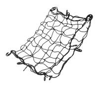 DIYEAH Rete Elastica Portapacchi per Auto Nero Ganci in Plastica, Design Multifunzionale e Facile da Installare per Campeggio e Viaggi All'aperto