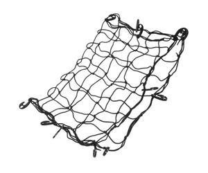 DIYEAH Rete Elastica Portapacchi per Auto Nero Ganci in Plastica, Design Multifunzionale e Facile da Installare per Campeggio e Viaggi All'aperto