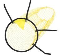 DIYEAH Rete la di in e Nailon da Allenamento Calcio Giallo Precisione Lunga Durata Migliorare Mira per Uso Indoor nel