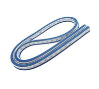 DIYEAH Righello Curvilineo Flessibile Da 60 Cm Per Disegno Costruzione E Topografia