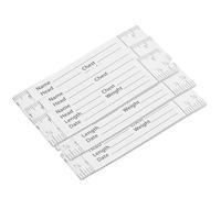 DIYEAH Righello di Carta da 152 CM e Pollici Set da 10 Pezzi con Doppia Scala Metrica e Imperiale Righello Portatile per Disegno Tecnico Ingegneria e Uso Scolastico