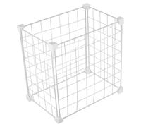 DIYEAH Ripiano in Filo Metallico Per Congelatore Pozzetto Contenitore in Metallo Per Congelatore Profondo Cestello Organizer Divisore Per Ripiani Di Stoccaggio Per Frigorifero Da Cucina