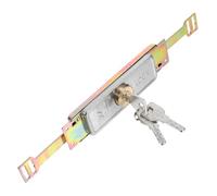 DIYEAH Serratura Cilindro in per Porte Scorrevoli e Serrande Antieffrazione Resistente e Facile da Installare Compatibile con Porte Esterne e Serrande da Negozio