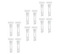 DIYEAH Set 12 Pezzi Pulegge per Tende Verticali Accessori Plastici di Ricambio per Riparazione Persiane Compatibili Tende Standard Installazione Rapida e Pratica