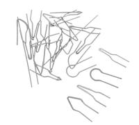 DIYEAH Set 26 Punte per Pirografia in Metallo ad Alta Impedenza Punte di Ricambio 1 MM Diametro Accessori per Penna Pirografica Fai da Te su Legno Sostituzione Rapida per Progetti