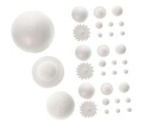 DIYEAH Set 4 Palline Incompiute del Sole per Bambini Kit Fai da Te Educativo per Progetti Scolastici e Attività Creative