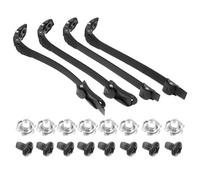 DIYEAH Set 4 Pezzi Cinturini Fibbia Regolabile per Pattini a Rotelle, Accessori Professionali Viti Incluse, Compatibili Scarpe da Skate per Uso Sportivo e Ricreativo