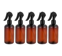 DIYEAH Set 5 Bottiglie Spray da Giardino 250Ml in Plastica Ugello Nero Spruzzatore Manuale per Irrigazione Piante e Pulizie Domestiche Flaconi Pressurizzati per Uso Domestico e