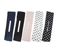 DIYEAH Set 5 Modellatori per Chignon Multicolore, Creatore di Ciambelle per Chioma per Donne, Accessori per Acconciature Yoga, Pilates e Feste