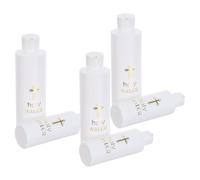 DIYEAH Set 6 Bottiglie Acqua Santa da Viaggio in Plastica Resistente 250Ml+118Ml Croce Simbolica Contenitori Ricaricabili per Sacramenti Cattolici e Bomboniere Prima Comunione