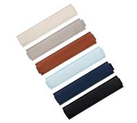 DIYEAH Set 6 Pezzi Astucci Portapenne Per Quaderno Elastico Regolabile in Pelle Pu, Custodia Penna Compatibile Diari, Agende e Tablet Per Riunioni, Lezioni e Viaggi Di Lavoro