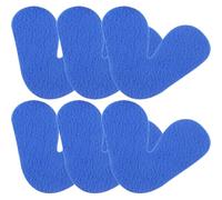 DIYEAH Set da 1 Pezzo di Cuscinetti Nasali in Poliestere Blu, Protezione Nasale Confortevole Nastro Adesivo Doppio per Maschera, Previene Irritazioni e Garantisce Fissaggio Stabile