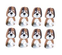 DIYEAH Set da 8 Ganci per Spine e Cavi Elettrici in PVC Supporti da Parete senza Fori Adesivo Forte Design Cartone Animato per Decorazione Casa Adatti per Superfici Lisce come