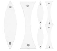 DIYEAH Set di 6 lenti ottiche per esperimenti, lente magnetica convessa e | Kit di lenti magnetiche per la didattica della fisica, lenti convesse e concave per scuole e laboratori.