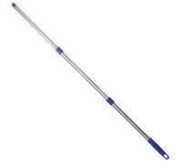 DIYEAH Set Manico di Ricambio per Mop a 3 Sezioni in Acciaio Inox e Plastica, Asta di Prolunga Regolabile per Pulizia Pavimenti, Accessorio Compatibile Teste di Scopa