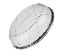 DIYEAH Setaccio Manuale in Acciaio Inox 42 Cm Maglie da 2 Mm, Strumento Leggero per Giardinaggio e Orto, Filtro per Terreno, Sabbia e Pietre, Attrezzo Pratico per Bonsai e Vasi